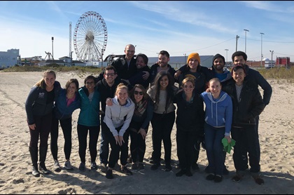 Med-peds retreat at the beach